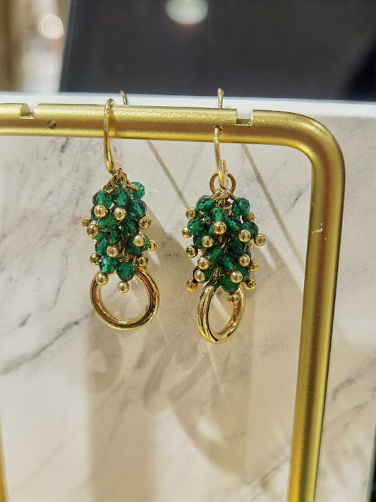 Emerald Dangles