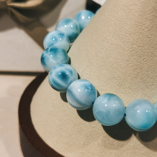 Larimar Bracelet (11mm+)