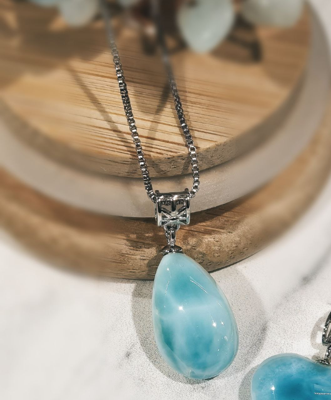 Larimar Lockets