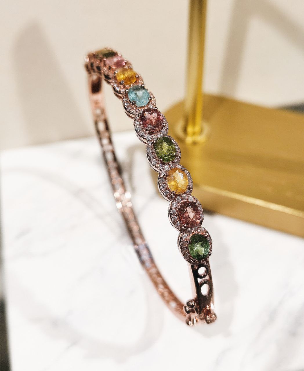 Tourmaline Bangle