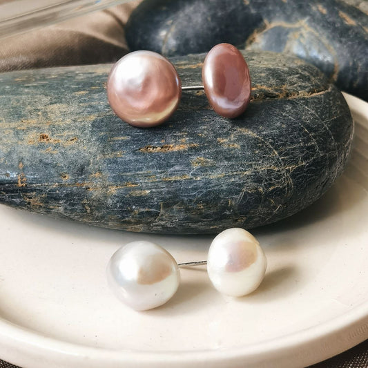 Mabe Pearl Studs